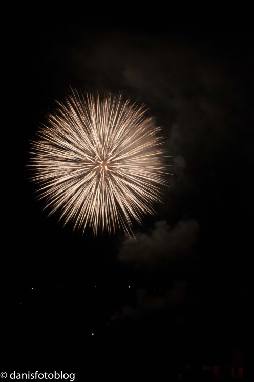 Feuerwerk am Seenachtsfest Lungern